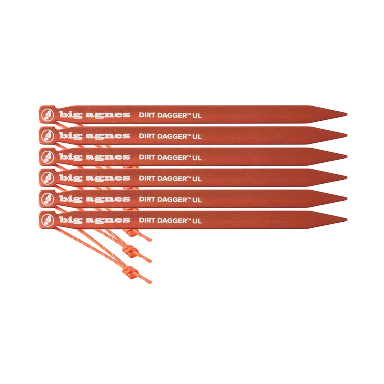 Big Agnes Dirt Dagger UL Tent Stakes 6 Pack - Image 2