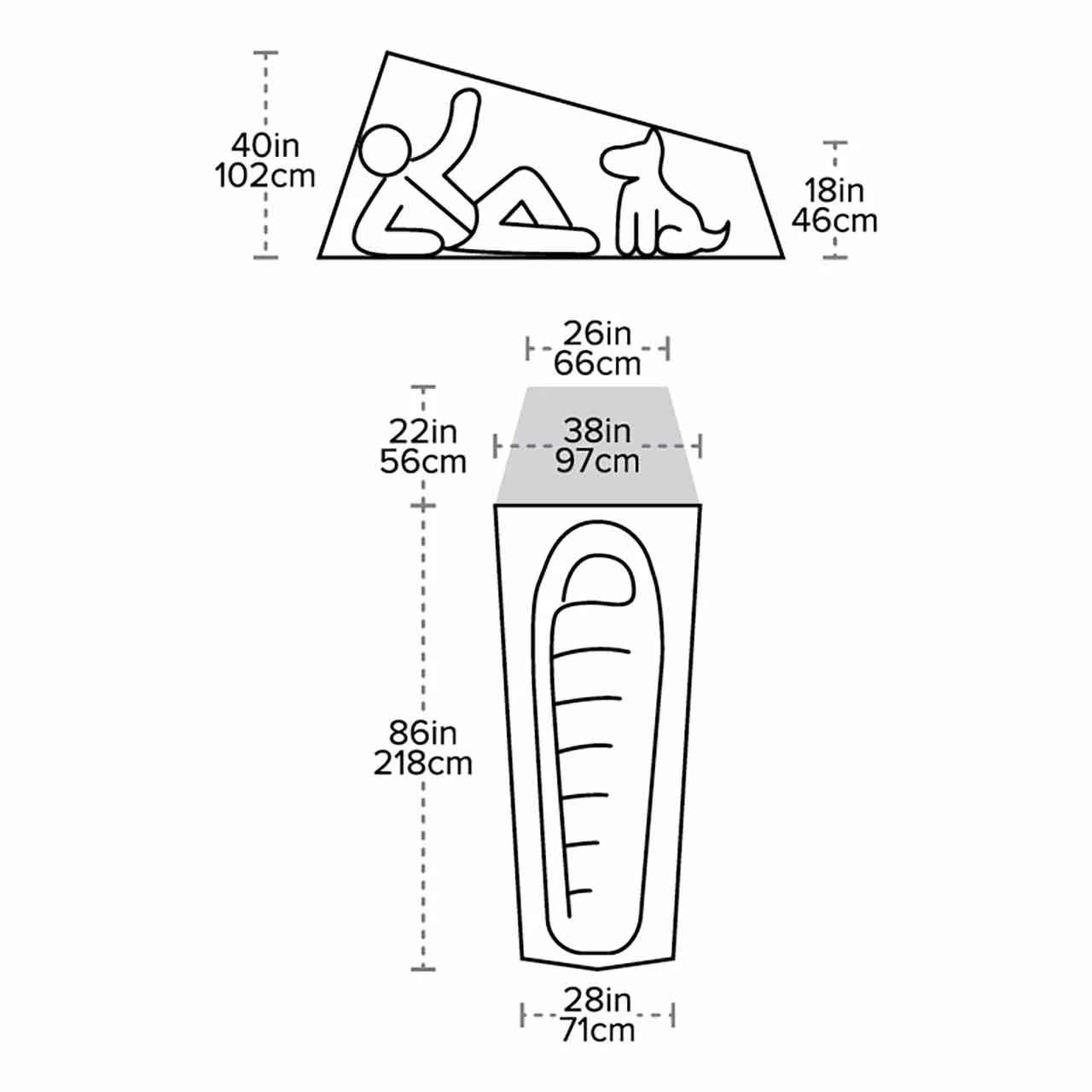 Big Agnes Fly Creek HV UL1 Solution Dye Tent - Image 5