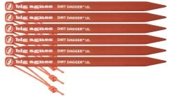 Big Agnes Dirt Dagger UL 7.5in Tent Stakes, Pack Of 6