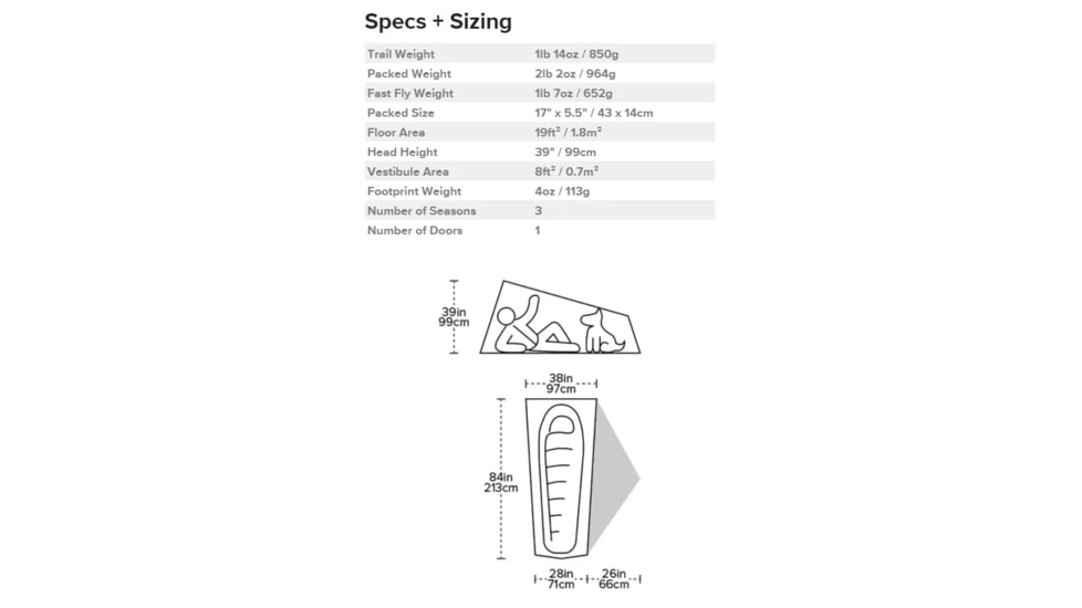 Big Agnes Tiger Wall UL1 Solution Dye Tent - Image 6